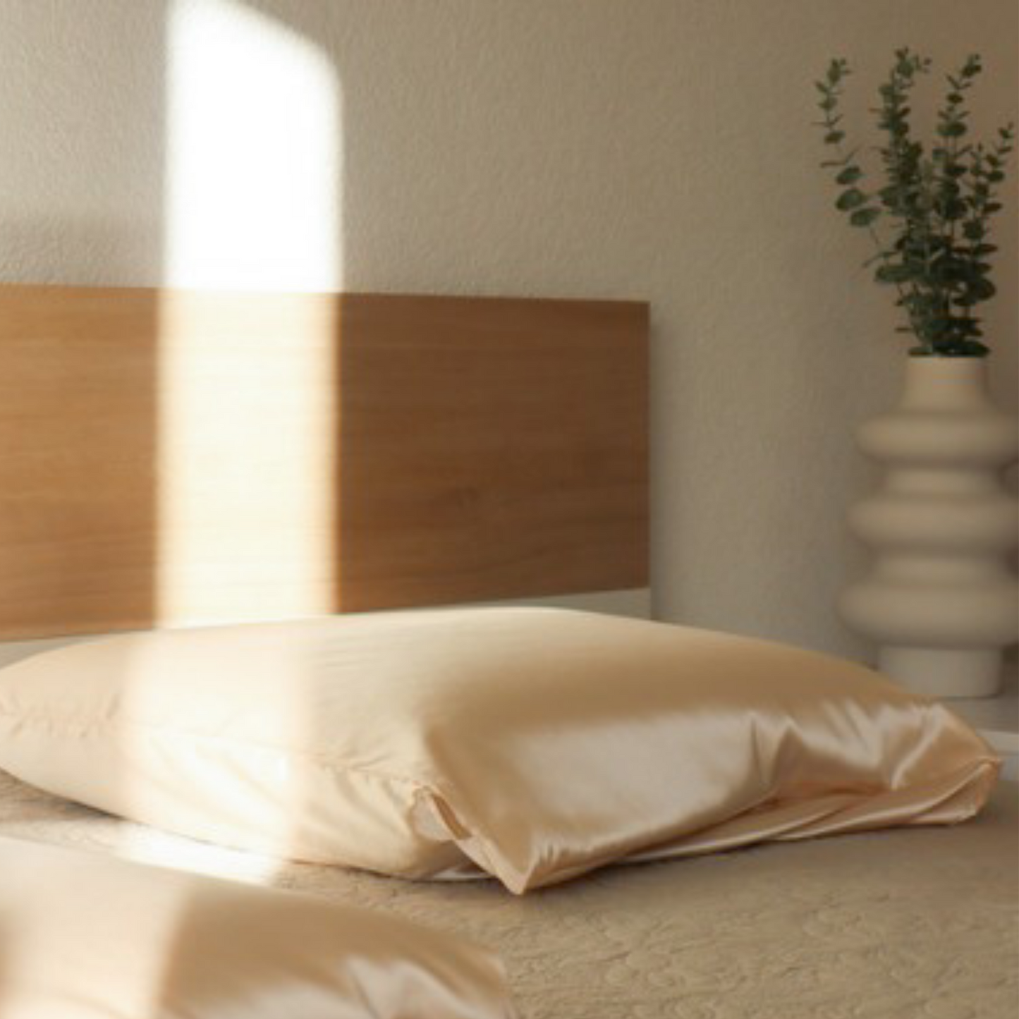 Fronha de Cetim - Bege