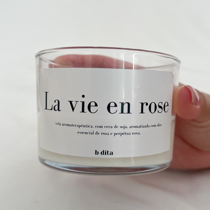 Vela La Vie en Rose