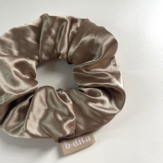 Scrunchies champanhe
